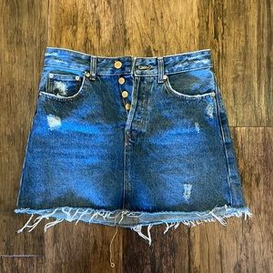Bershka Jean Skirt